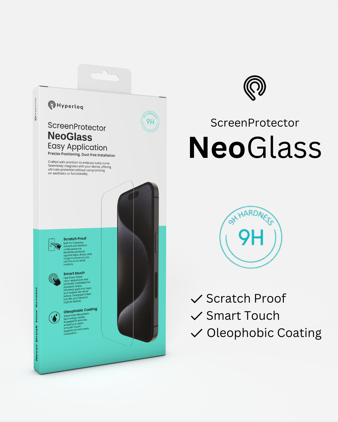 Hyperloq™ NeoGlass Τζαμάκι