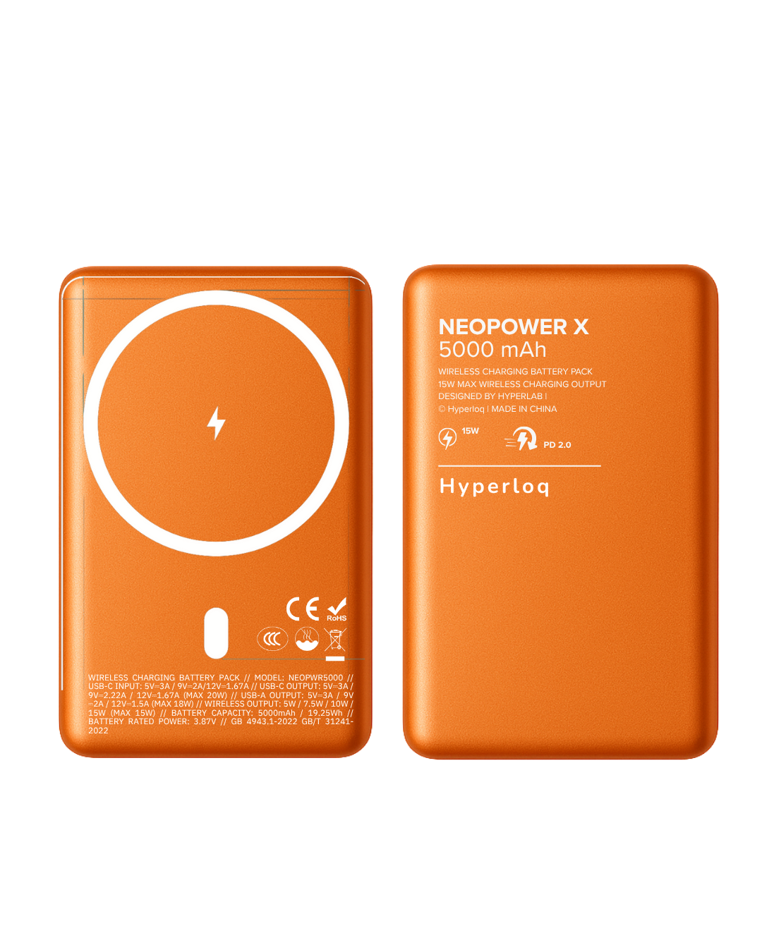 Hyperloq™ NeoPower X 5000 mAh