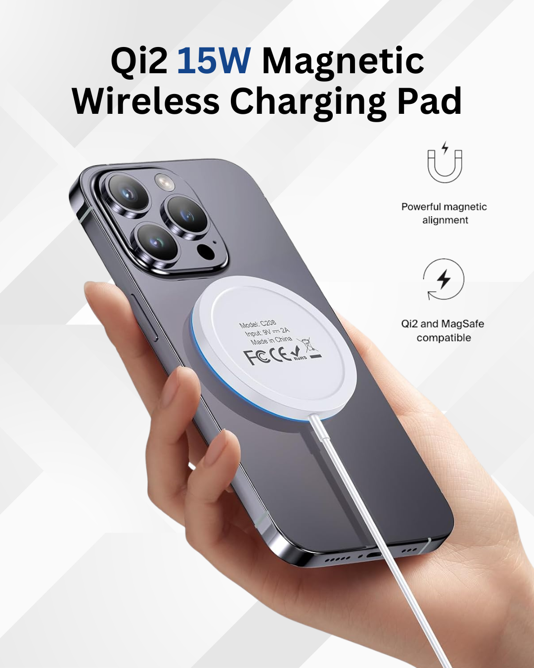 Hyperloq™ NeoCharger Wireless 15W